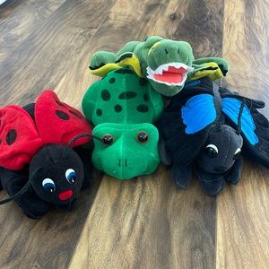 Plush Creations set of 4 hand puppets